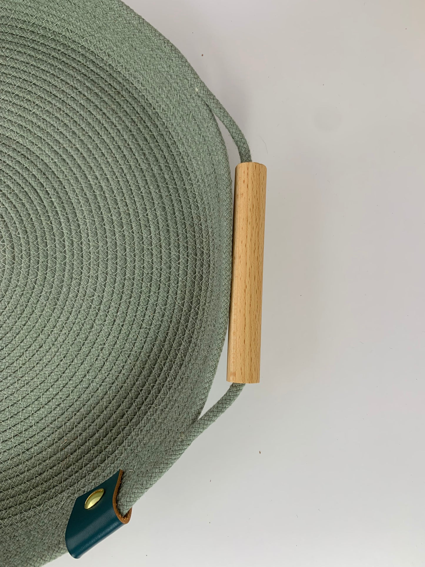 Sage Green Tray with Handles and Insert